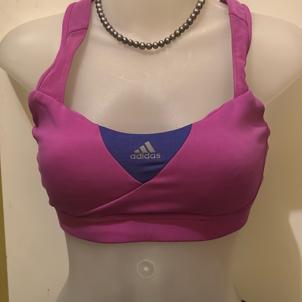 REDUCED!!Woman’s Adidas padded with  mesh sports bra